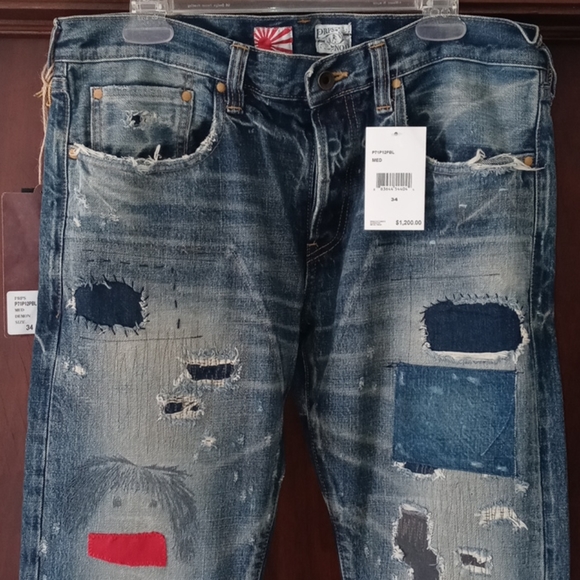 PRPS NOIR Andromeda Selvedge Denim - Picture 2 of 4